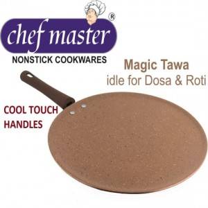 iVBOX Magic-28cm induction 3mm Thick Non Stick Tawa For Dosa and